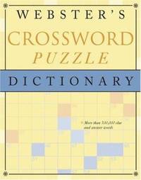 Webster&#039;s Crossword Puzzle Dictionary by RH Disney Staff - 2003