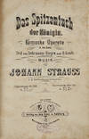 Das Spitzentuch der Königen. [Piano-vocal score]