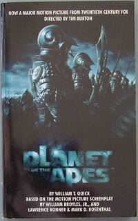 Planet of the Apes movie novelization by Quick, William T - 2001