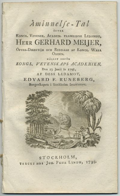 Åminnelse-tal öfver kongl. Vetensk. academ.…