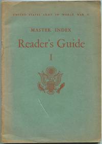 Master Index: Reader's Guide: I: United States Army in World War II