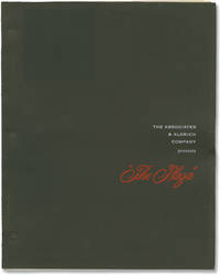 cover of The Plaza (Original treatment script for an unproduced television series)