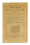 Anno Regi Georgii II.... An Act for Restraining and Preventing Several Unwarrantable Schemes and Undertakings in His Majesties Colonies and Plantations in America