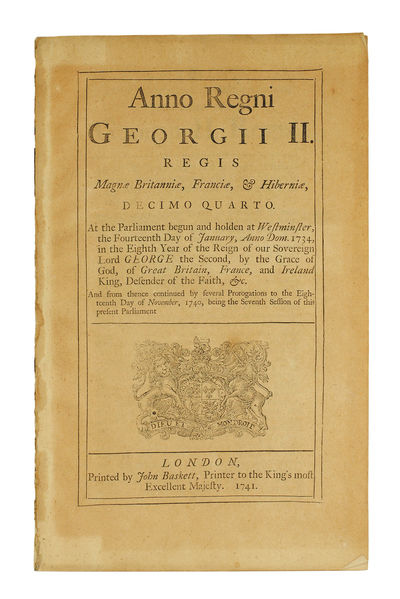 Anno Regi Georgii II.... An Act for Restraining and Preventing Several Unwarrantable Schemes and Undertakings in His Majesties Colonies and Plantations in America