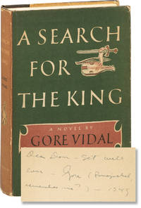 cover of A Search for the King (First Edition, association copy inscribed by the author to editor Don Wickenden)