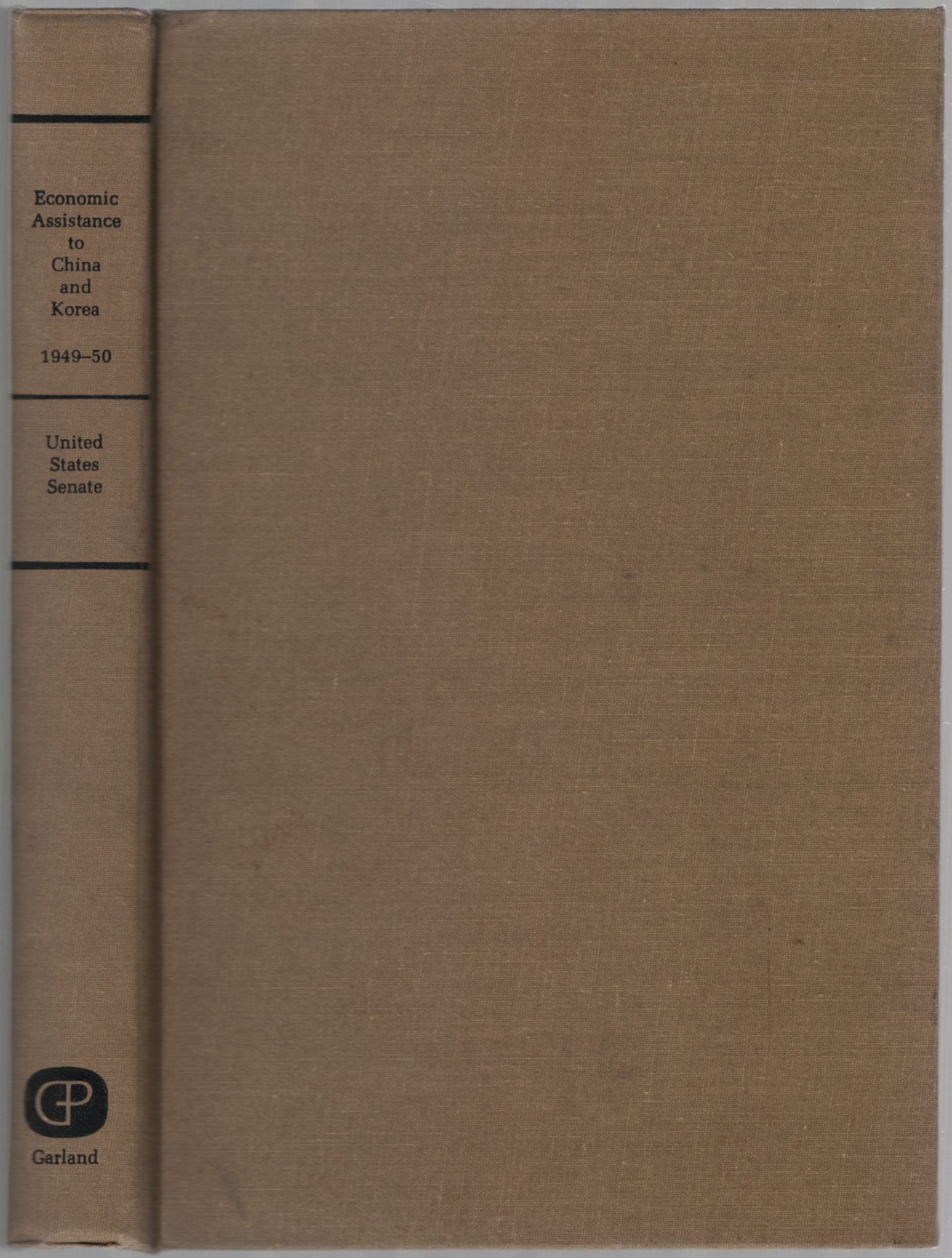Economic Assistance to China and Korea 1949-1950