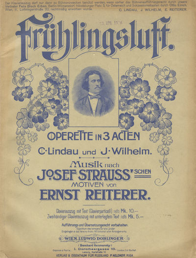 Frülingsluft. [Piano-vocal score]