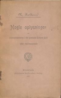 Nogle oplysninger om sognepresterne i det samlede…