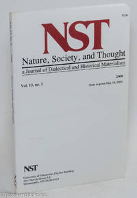 cover of Nature, Society and Thought: NST, A Journal Of Dialectical And Historical Materialism 2000, Volume 13, No. 2 (April, 2000)