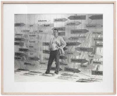 Martin Kippenberger, Köln 87 (Studio Portrait)