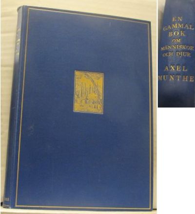 En gammal bok om människor och djur.