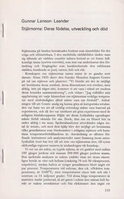 Stjärnorna: Deras födelse, utveckling och död [=…