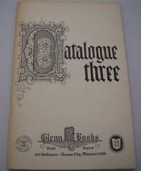 image of Catalogue 3: Literature, History, Printing, Typography, First Editions, Fine Press Books, Autumn 1976