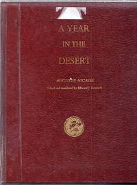 A Year in the Desert by Nicaise, Auguste (edited by Edward J. Kowrach)