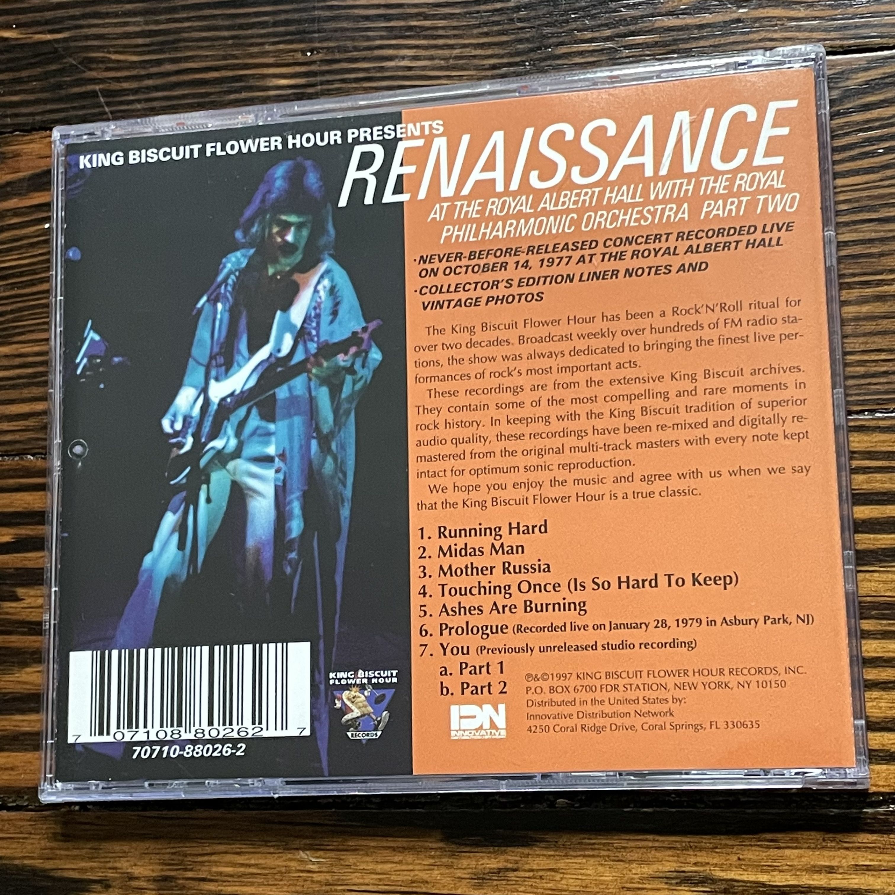 King Biscuit Flower Hour Presents Renaissance in Concert, Part 2 by