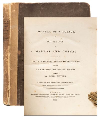 Journal of a Voyage, in 1811 and 1812, to Madras and China; returning by the Cape of Good Hope and St. Helena; in the H. C. S. The Hope, Capt. James Pendergrass