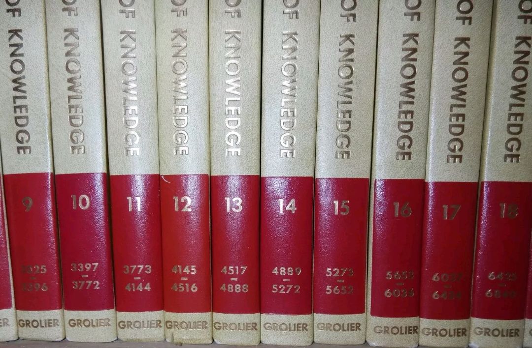 The Book Of Knowledge by Grolier Incorporated Hardcover 120