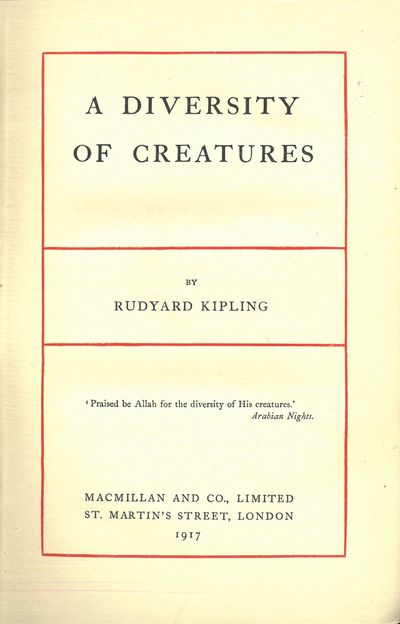 A diversity of creatures.