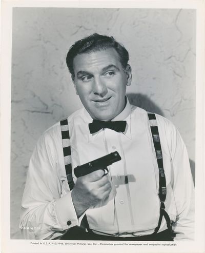 Universal City: Universal Pictures, 1946. Vintage publicity photograph of actor William Bendix from ...
