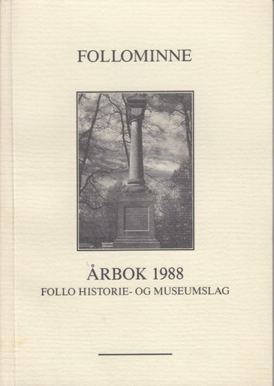 Follominne nummer 26. Årbok 1988.
