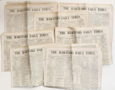 [AMERICANA] [NEWSPAPERS] THE HARTFORD DAILY TIMES, 1851