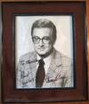 A Signed Photograph Of The Tonight Show Host Steve Allen