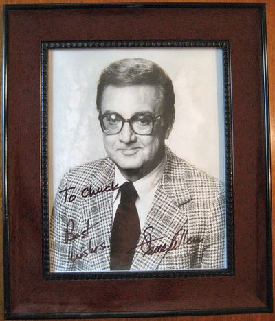 A Signed Photograph Of The Tonight Show Host Steve Allen