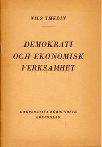 Demokrati och ekonomisk verksamhet.