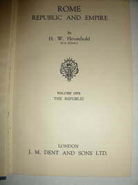 cover of Rome Republic and Empire
