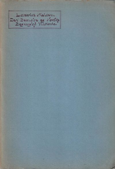 Det danske og norske Bogtryks Historie [= rubrik].