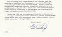 Martin Luther King Jr: My Selection as Time Magazine’s Man of the Year For 1963 Proves That “the conscience of America has been reached and that the old order which has embraced bigotry and discrimination must now yield to what we know to be right and just.""