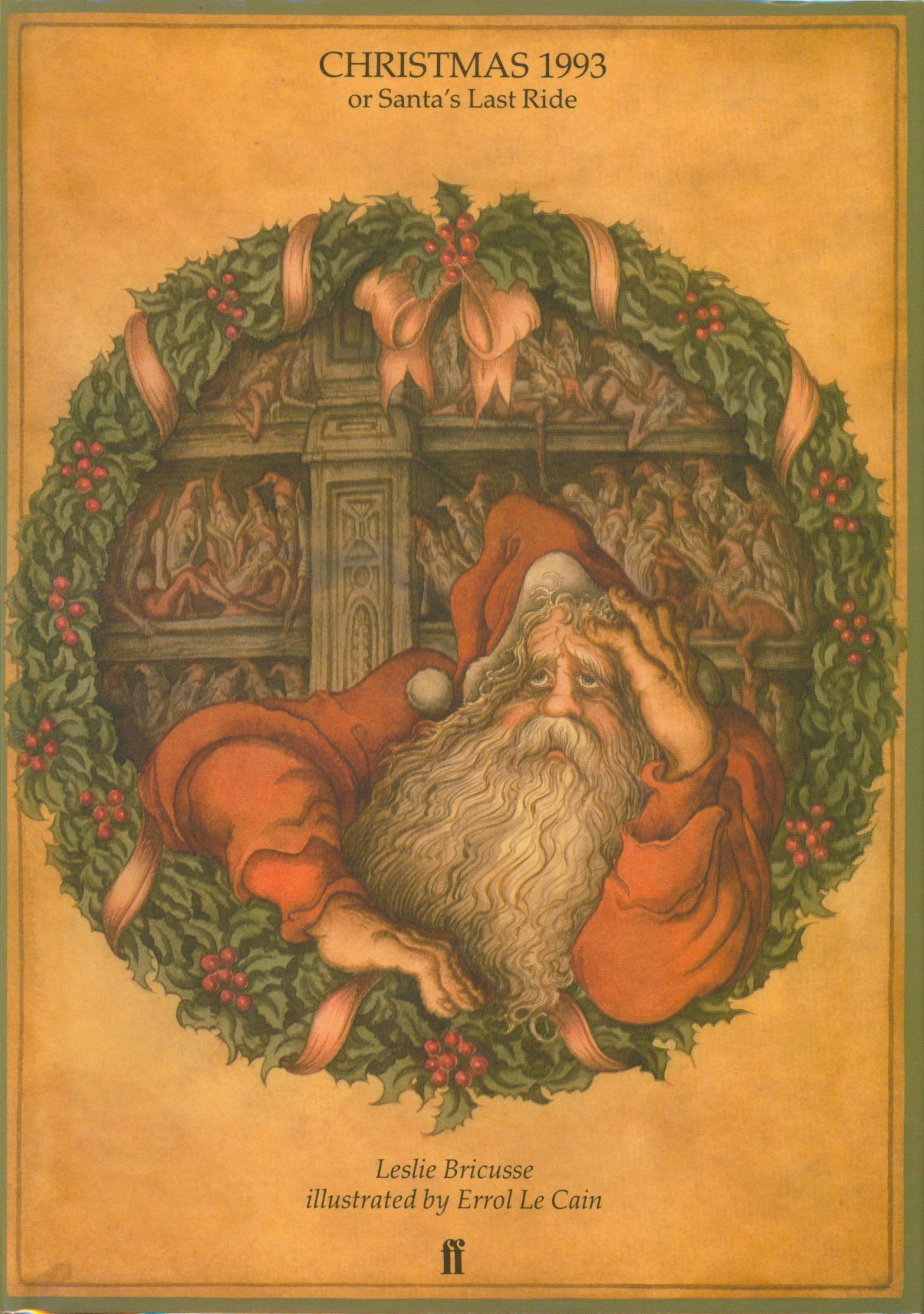 Christmas 1993 or Santa's Last Ride (inscribed)