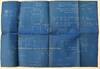 [VIRGINIA] [CONTRACTOR’S BLUEPRINT; VMI] MEASURED DRAWINGS FOR THE VMI DRILL HALL, 1942