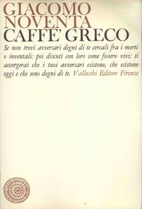 CAFFE&#039; GRECO by Noventa Giacomo - 1969