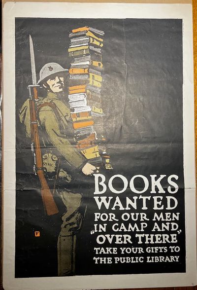 BOOKS WANTED: For Our Men "In Camp and Over There