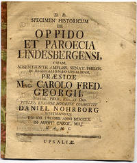 Specimen historicum de oppido et paroecia…