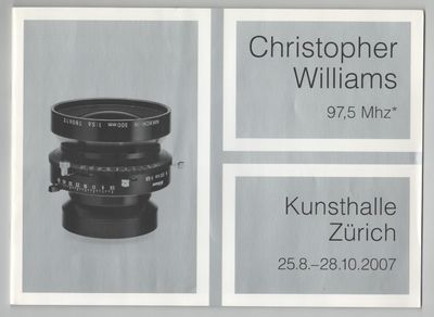 Christopher Williams 97.5 Mhz*