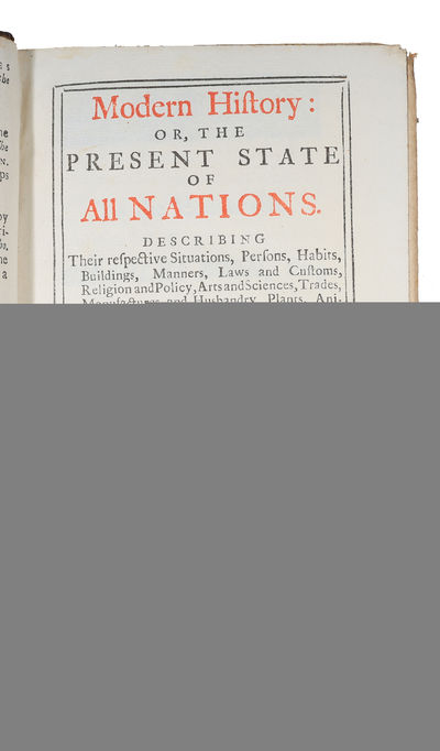 Modern History: or, the Present State of all Nations. Describing their respective Situations, Persons, Habits, Buildings (...) Vol. 2. Which contains the State of the Islands of Amboyna, Banda, and the Molucca's, where the Spices grow; and shews how... (photo 2)