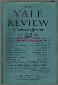 The Yale Review: A National Quarterly, July, 1927 by Robert Frost - Paperback - First - 1927 - from Houle Rare Books & Autographs (SKU: 2222395)