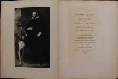 Illustrated Catalogue of Master Works of the Early English, Dutch, French, and Flemish Schools belonging to Eugene Fischhof, Paris, and T. J. Blakeslee, New York, to be Sold at Absolute Public Sale at Chickering Hall ... March 9th and 10th ..