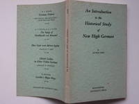 image of An introduction to the historical study of new high German