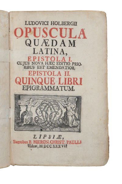 Opuscula quædam latina, Epistola I, cujus nova…