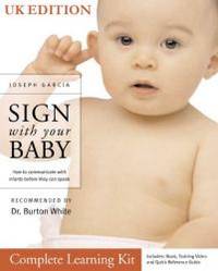 Sign With Your Baby Complete Learning Kit UK Edition Book Training Video Quick Reference Guide & BSL Booklet Combination