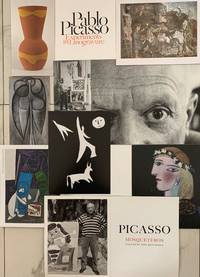 PABLO PICASSO: A COLLECTION OF TEN GAGOSIAN GALLERY EXHIBITION ANNOUNCEMENTS + POSTERS