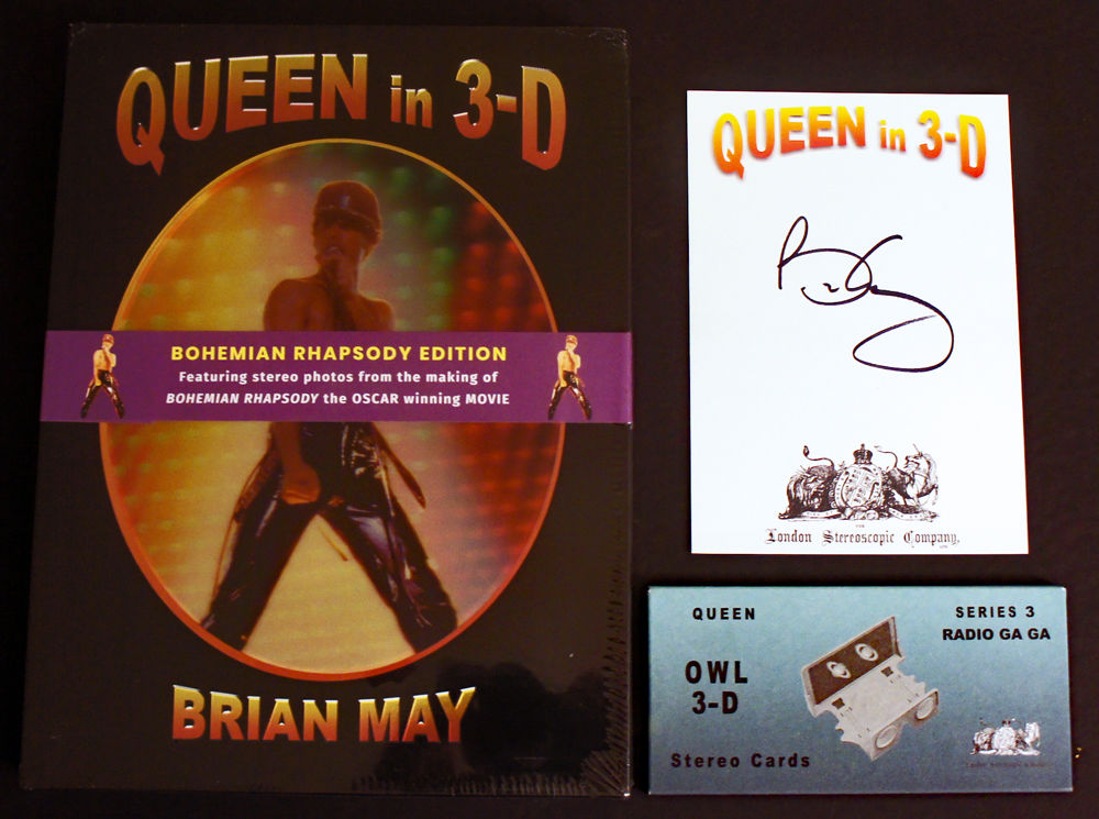 QUEEN in 3-D BOHEMIAN RHAPSODY EDITION