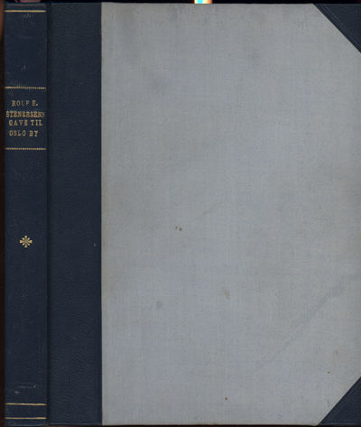 Rolf E. Stenersens gave til Oslo by…