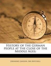 image of History of the German people at the close of the Middle Ages; Volume 3