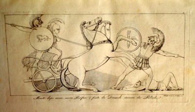 Iliade d'Omero rappresentata in figure da…
