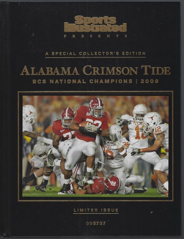 Image for ALABAMA CRIMSON TIDE BCS NATIONAL CHAMPIONS 2009 A Special Collector's Edition ALABAMA CRIMSON TIDE BCS NATIONAL CHAMPIONS 2009 A Special Collector's Edition