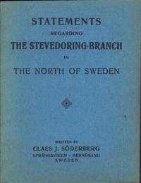 Statements regarding the Stevedoring-branch in…